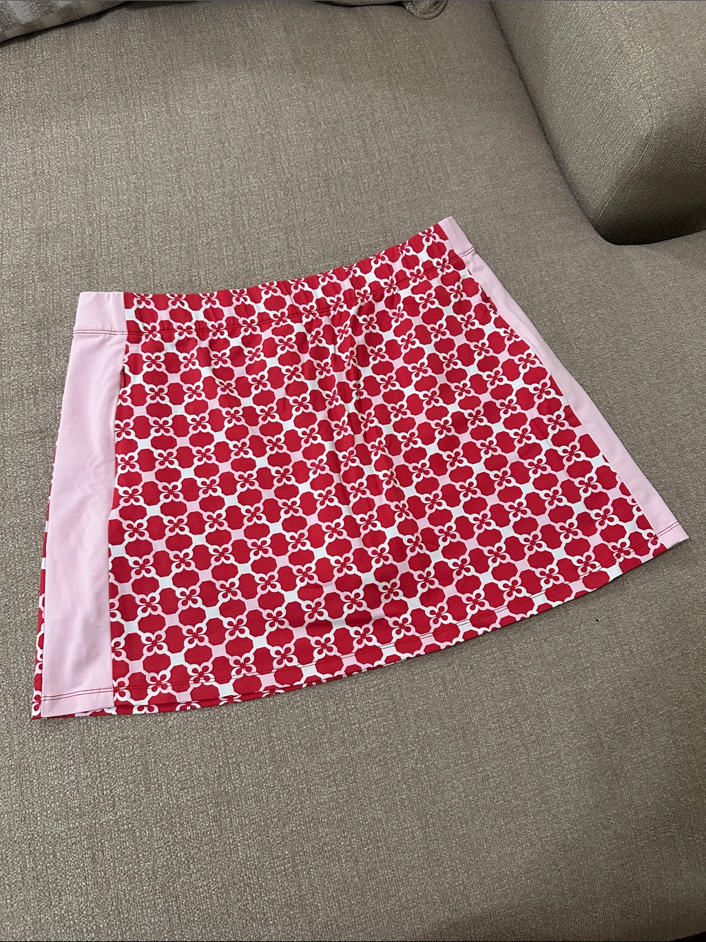 J. Mclaughlin Palm Spring Skort Size L In Essex Geo Solid